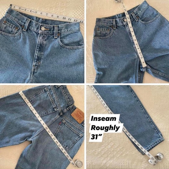 TRUE VINTAGE Levi’s 550 Jeans - Picture 3 of 4